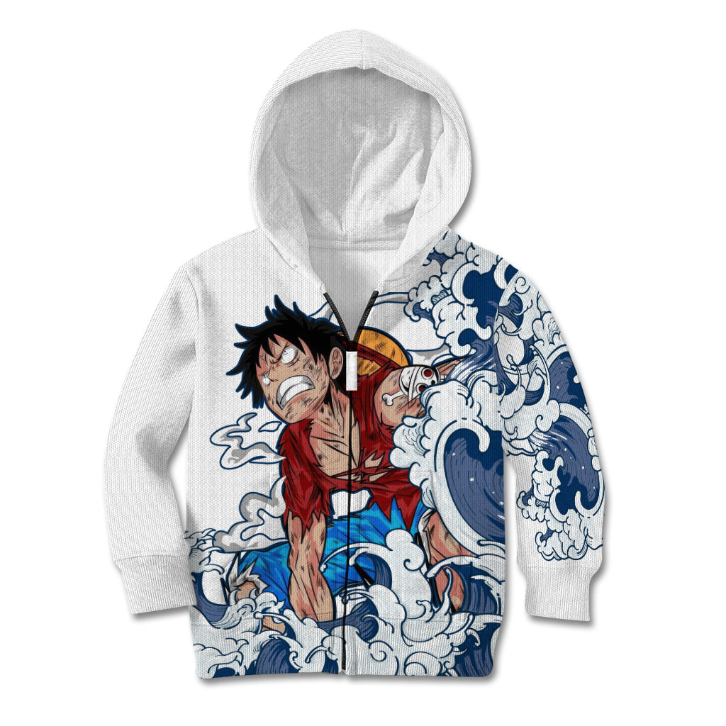 Luffy - One Piece Kid Hoodie Anime Mix Japan Pattern Style