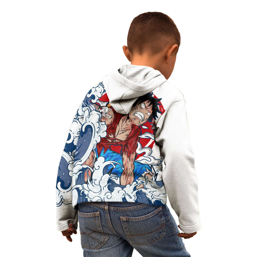 Luffy - One Piece Kid Hoodie Anime Mix Japan Pattern Style