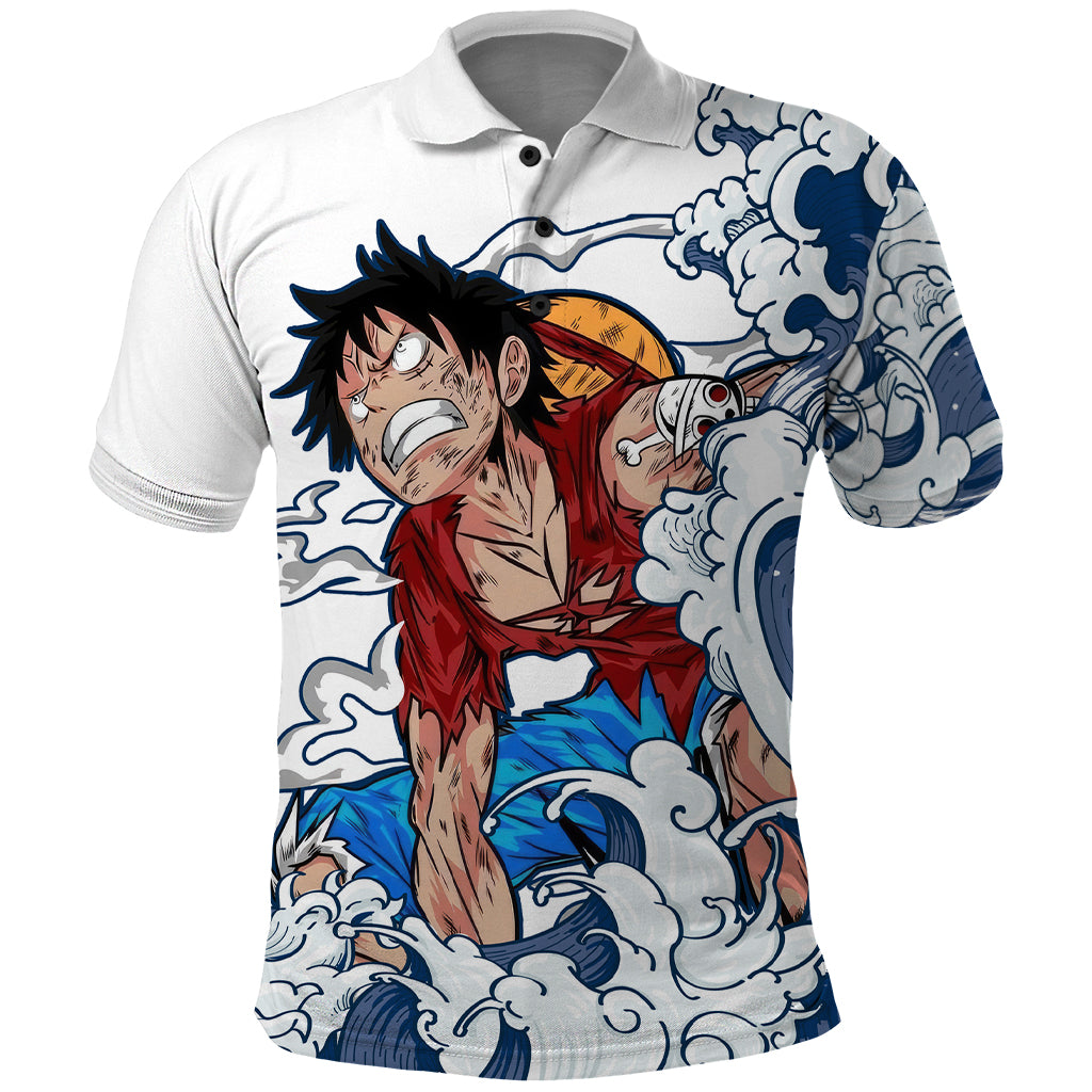 Luffy - One Piece Polo Shirt Anime Mix Japan Pattern Style
