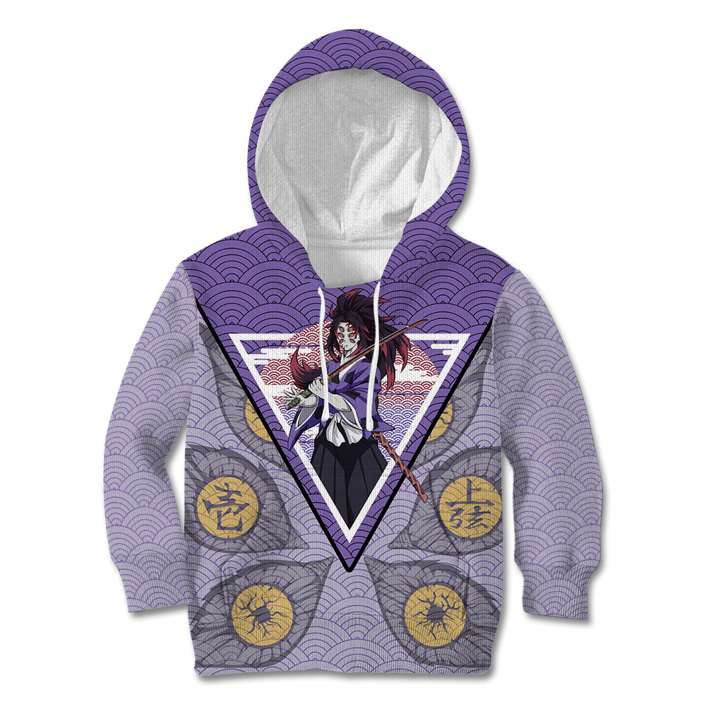 Kokushibo - Demons Slayer Kid Hoodie Anime Mix Japan Pattern Style