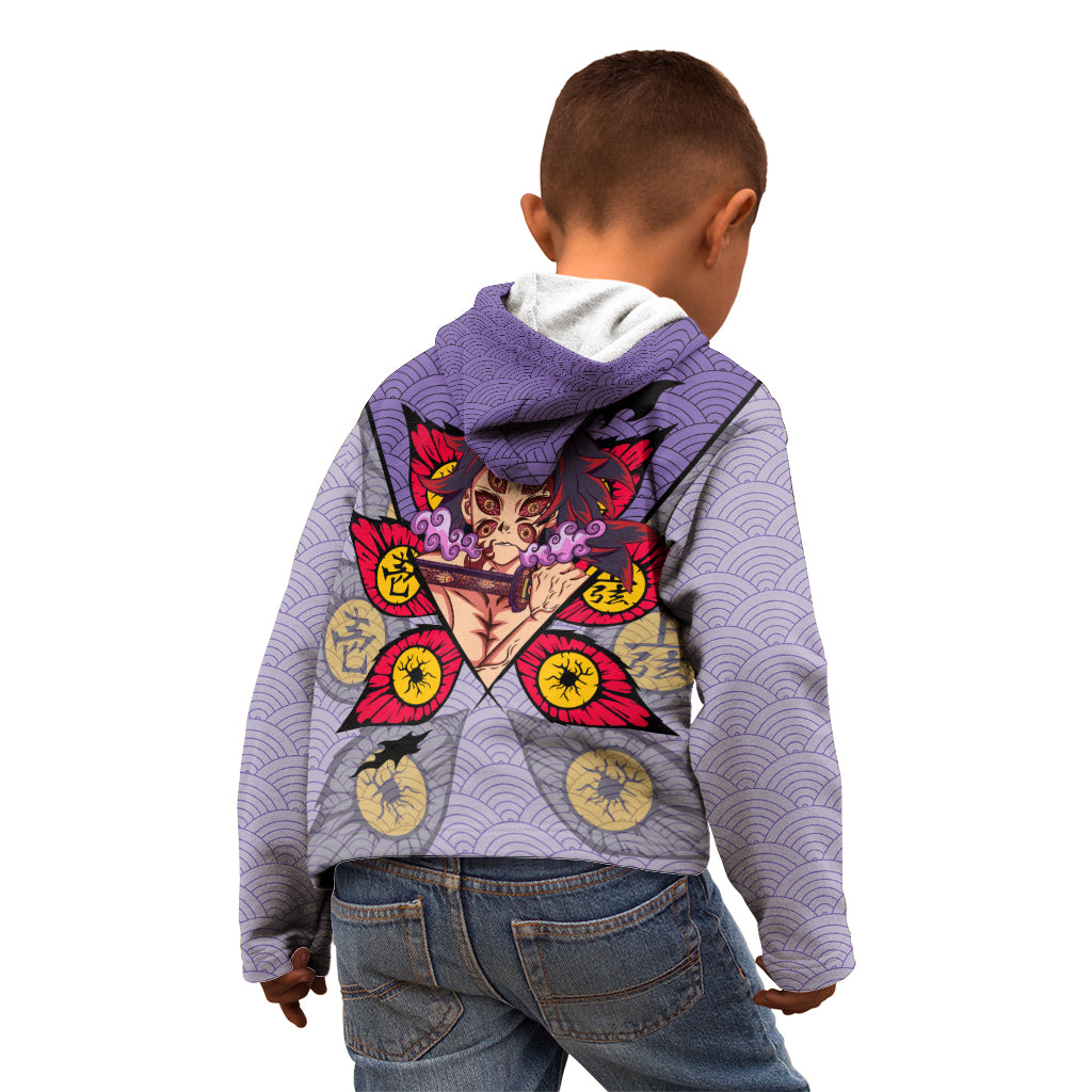 Kokushibo - Demons Slayer Kid Hoodie Anime Mix Japan Pattern Style