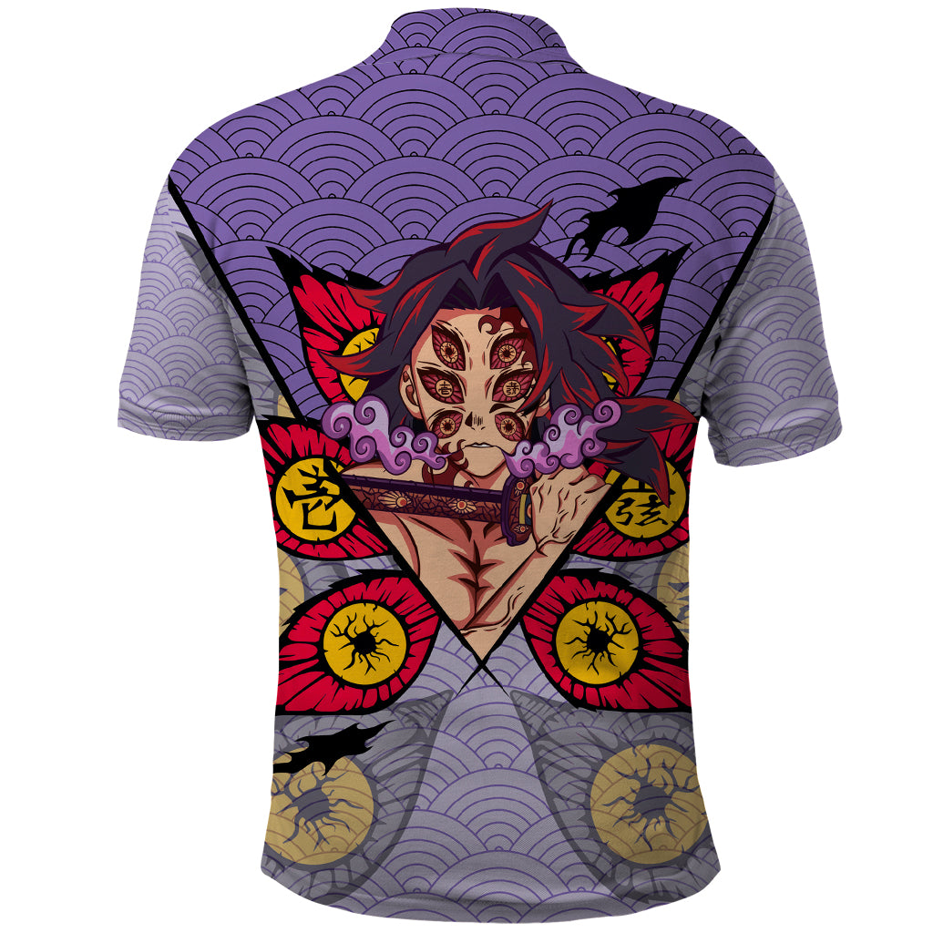 Kokushibo - Demons Slayer Polo Shirt Anime Mix Japan Pattern Style