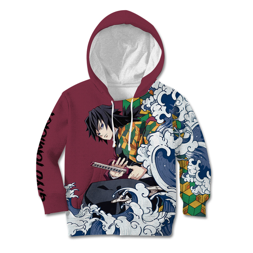 Giyu Tomioka - Demons Slayer Kid Hoodie Anime Mix Japan Pattern Style