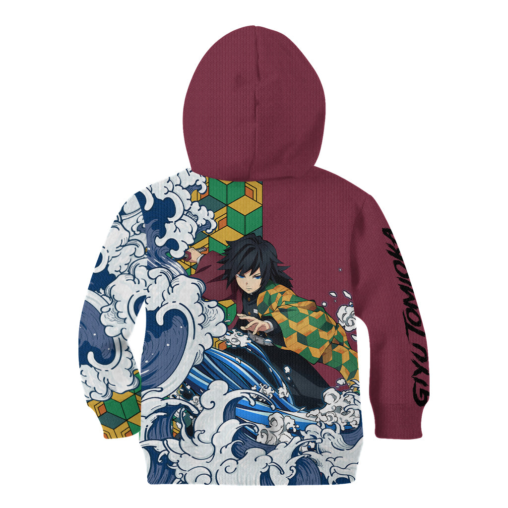 Giyu Tomioka - Demons Slayer Kid Hoodie Anime Mix Japan Pattern Style