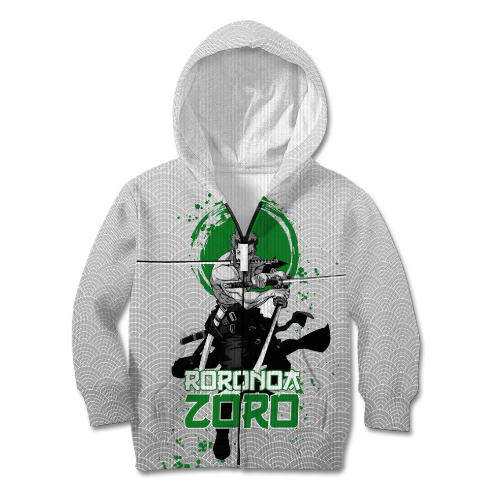 Roronoa Zoro - One Piece Kid Hoodie Anime Mix Japan Pattern Style