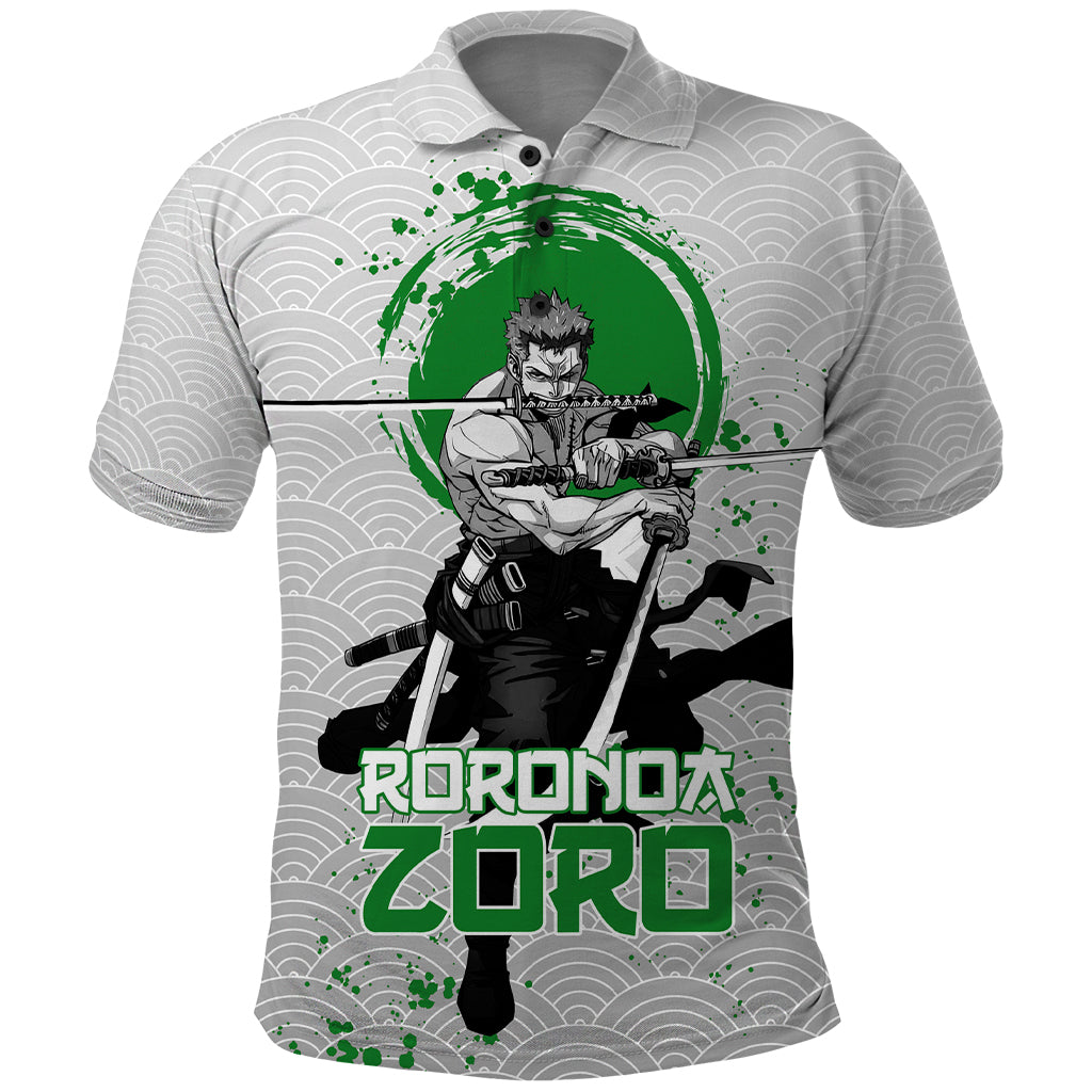 Roronoa Zoro - One Piece Polo Shirt Anime Mix Japan Pattern Style