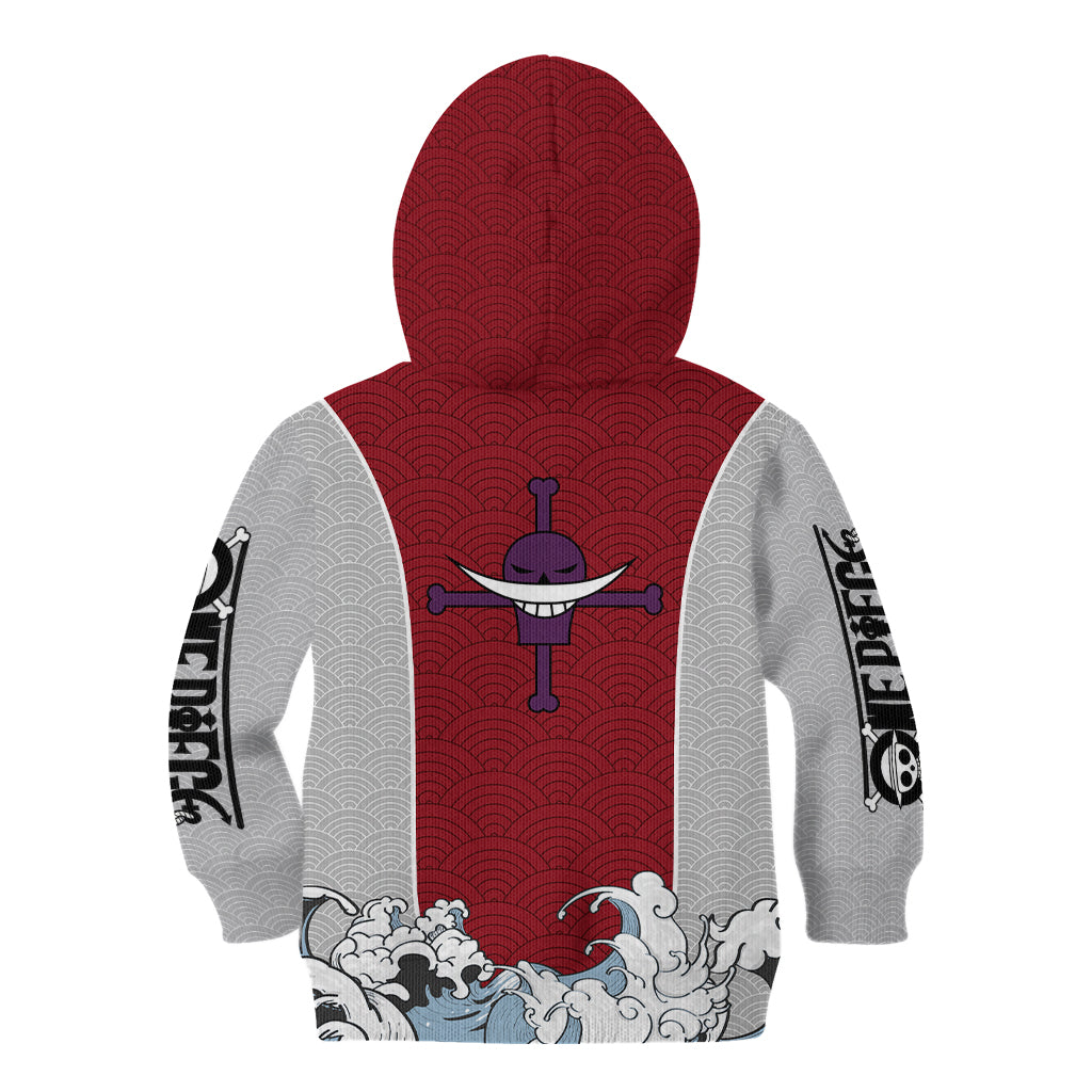 Edward Newgate - One Piece Kid Hoodie Anime Mix Japan Pattern Style