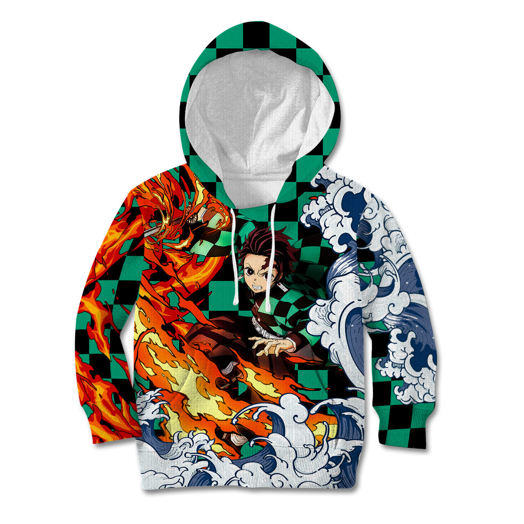 Tanjiro - Demon Slayer Kid Hoodie Anime Mix Japan Pattern Style