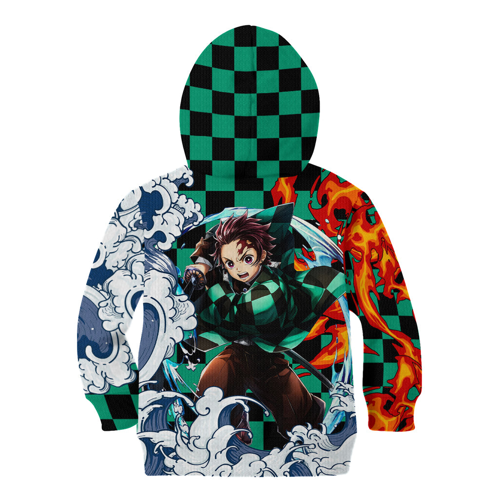 Tanjiro - Demon Slayer Kid Hoodie Anime Mix Japan Pattern Style
