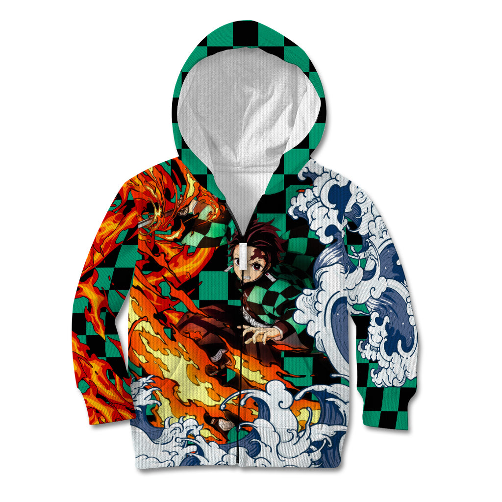 Tanjiro - Demon Slayer Kid Hoodie Anime Mix Japan Pattern Style