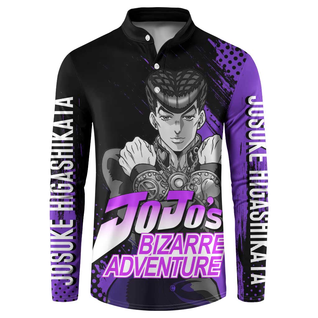 Josuke Higashikata - JoJo's Bizarre Adventure Button Sweatshirt Anime Style