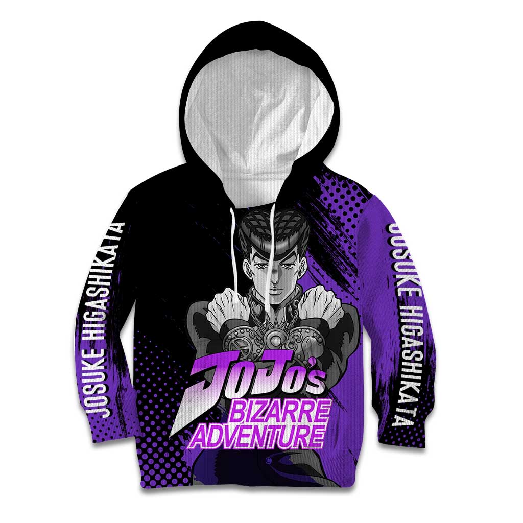 Josuke Higashikata - JoJo's Bizarre Adventure Kid Hoodie Anime Style