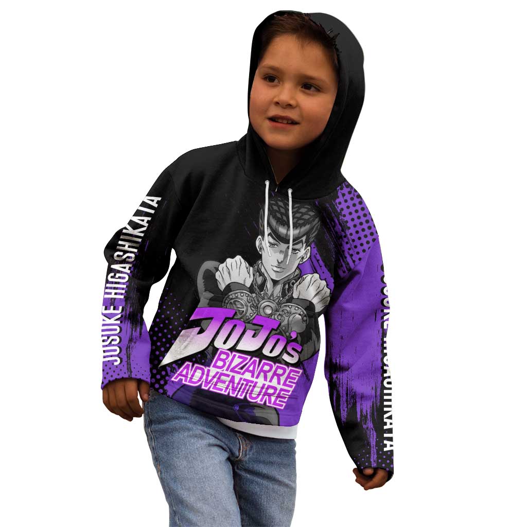 Josuke Higashikata - JoJo's Bizarre Adventure Kid Hoodie Anime Style