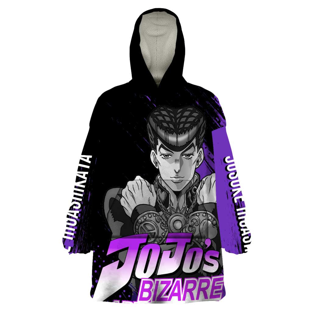 Josuke Higashikata - JoJo's Bizarre Adventure Wearable Blanket Hoodie Anime Style
