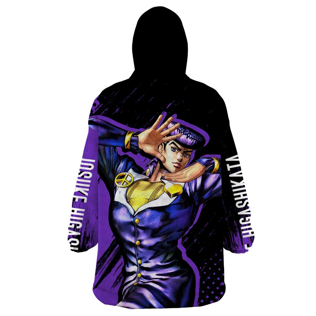 Josuke Higashikata - JoJo's Bizarre Adventure Wearable Blanket Hoodie Anime Style