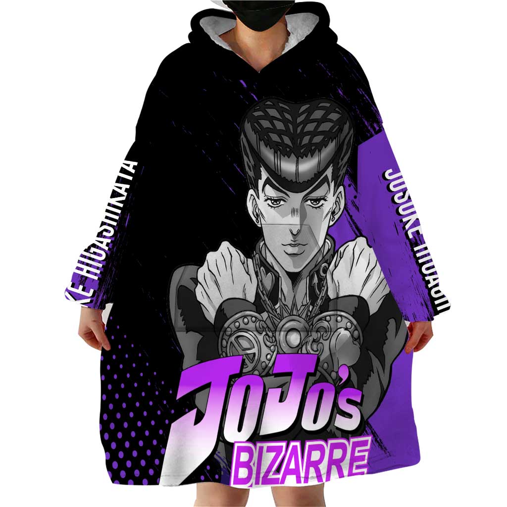 Josuke Higashikata - JoJo's Bizarre Adventure Wearable Blanket Hoodie Anime Style