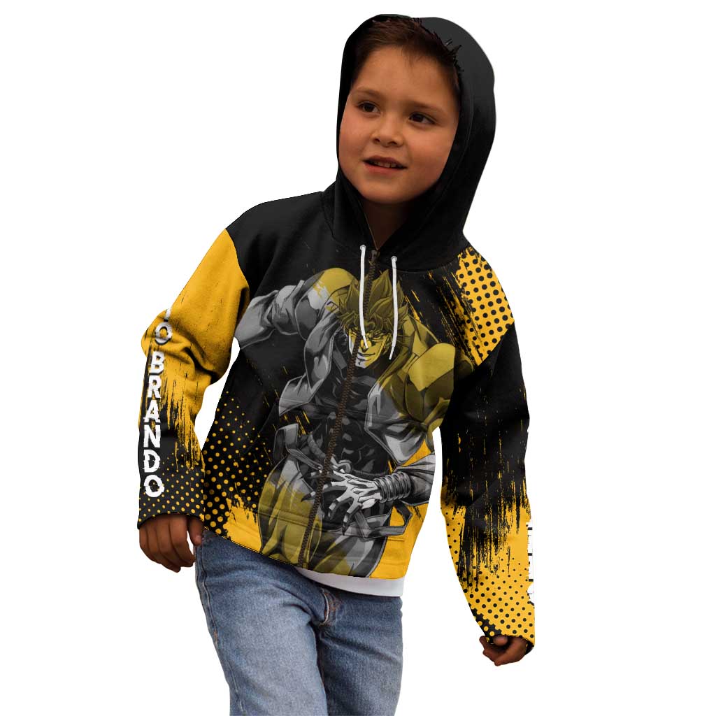 Dio Brando - JoJo's Bizarre Adventure Kid Hoodie Anime Mix Manga Style