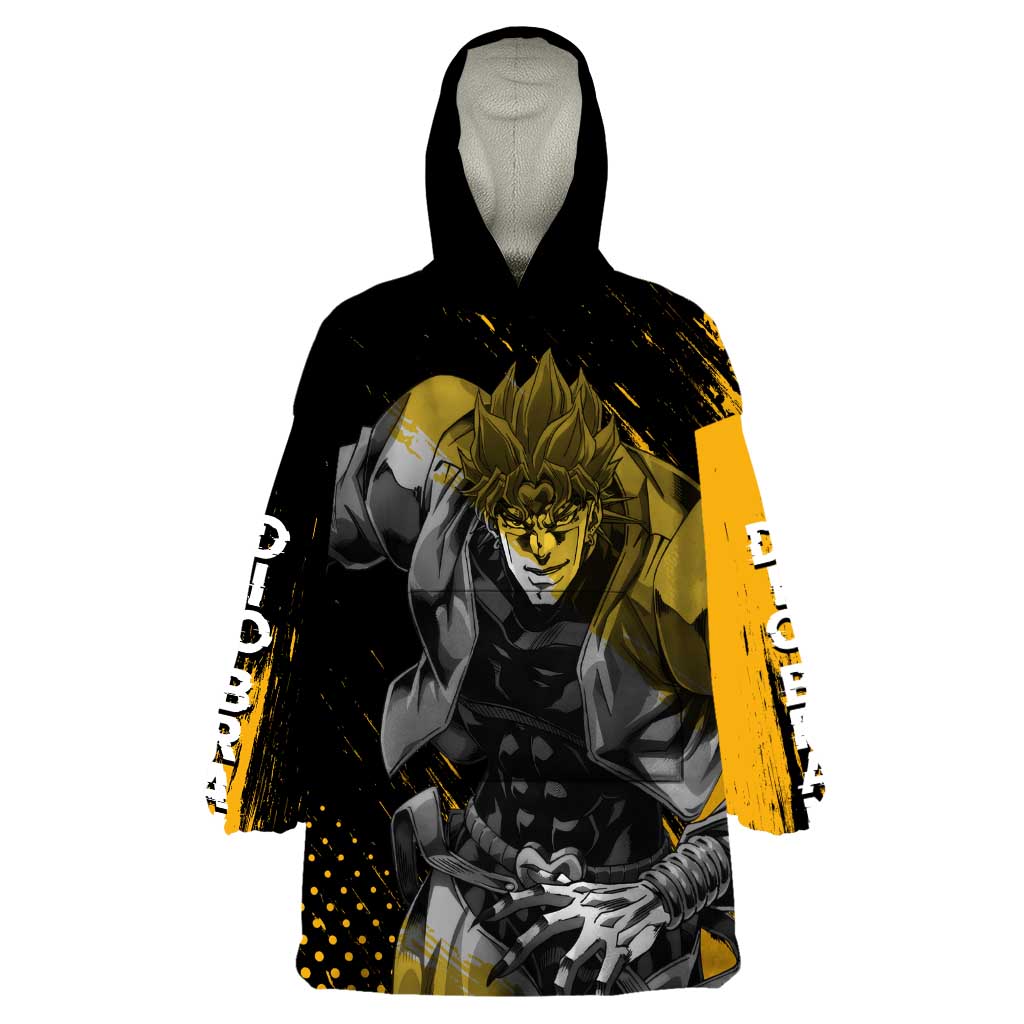 Dio Brando - JoJo's Bizarre Adventure Wearable Blanket Hoodie Anime Mix Manga Style