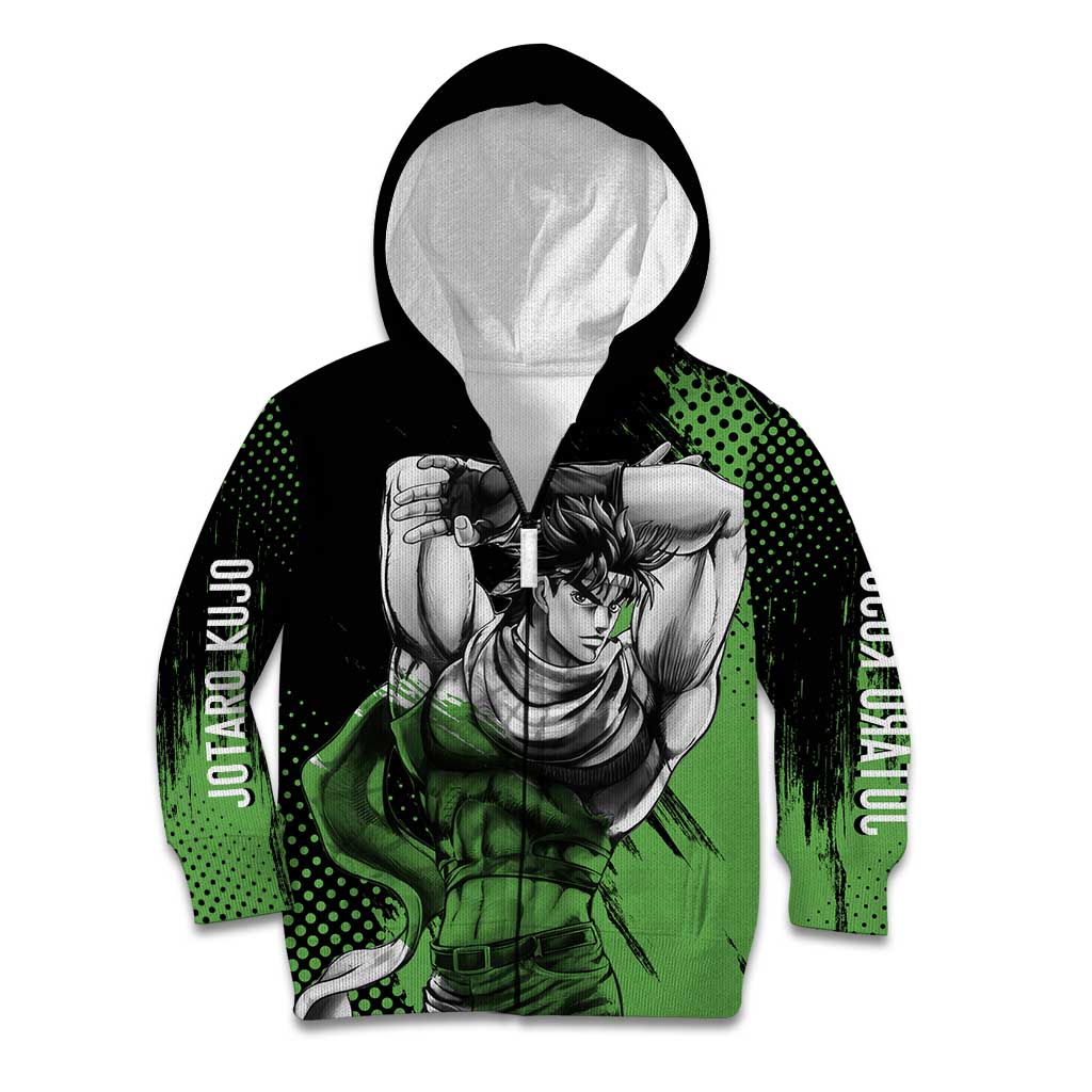 Joseph Joestar - JoJo's Bizarre Adventure Kid Hoodie Anime Style