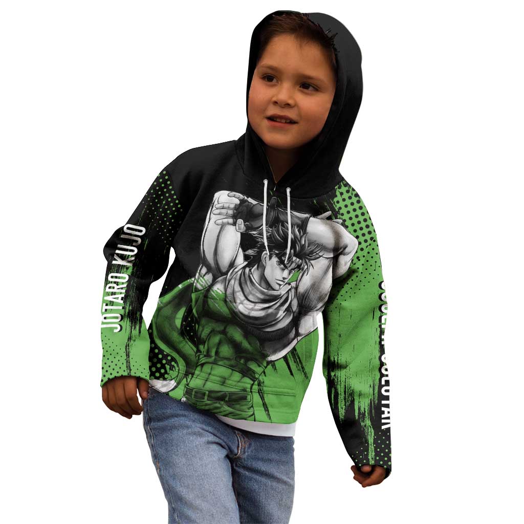Joseph Joestar - JoJo's Bizarre Adventure Kid Hoodie Anime Style