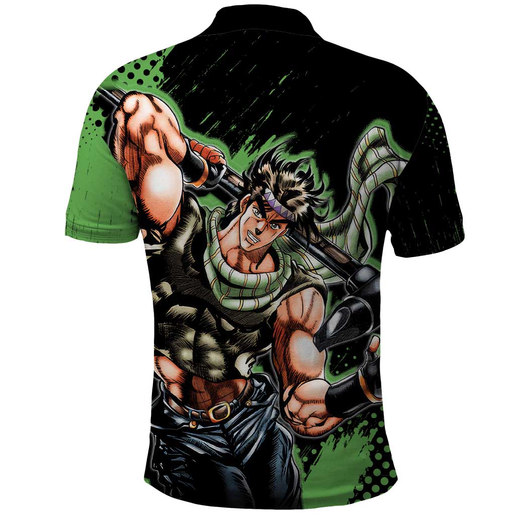 Joseph Joestar - JoJo's Bizarre Adventure Polo Shirt Anime Style