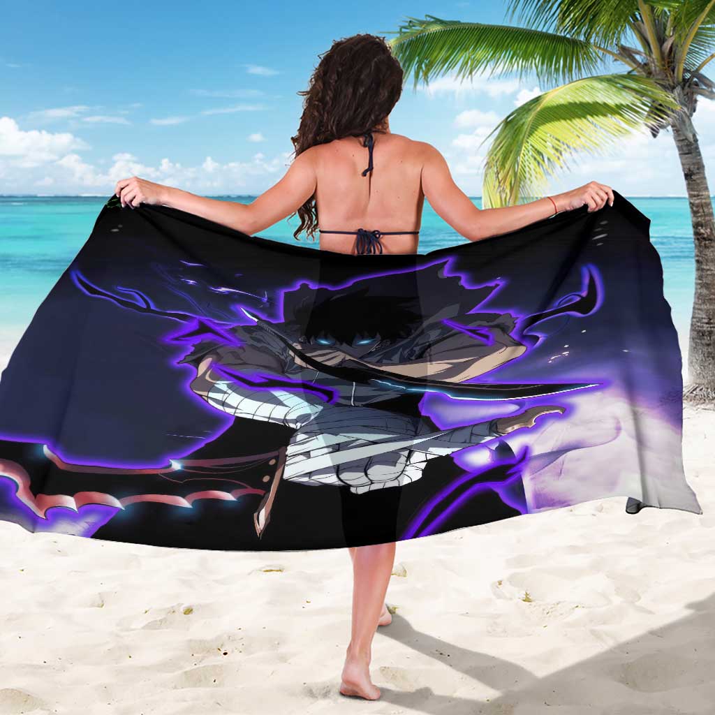 Sung Jin Woo - - Solo Leveling Sarong Anime Style