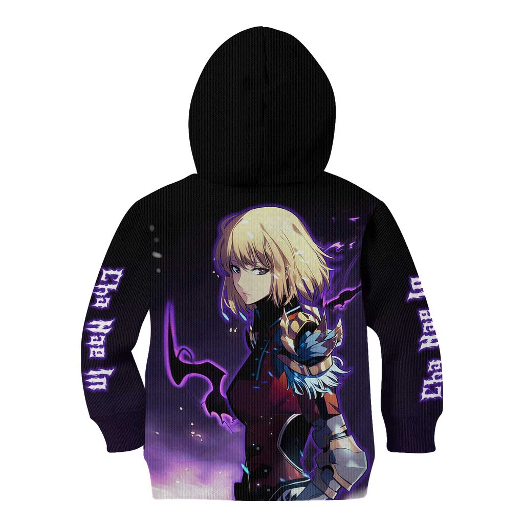 Cha Hae In - Solo Leveling Kid Hoodie Anime Style