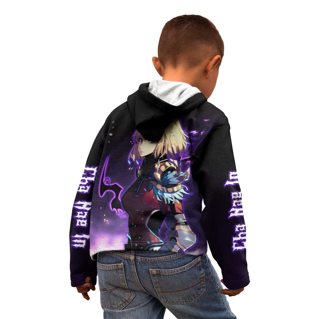 Cha Hae In - Solo Leveling Kid Hoodie Anime Style