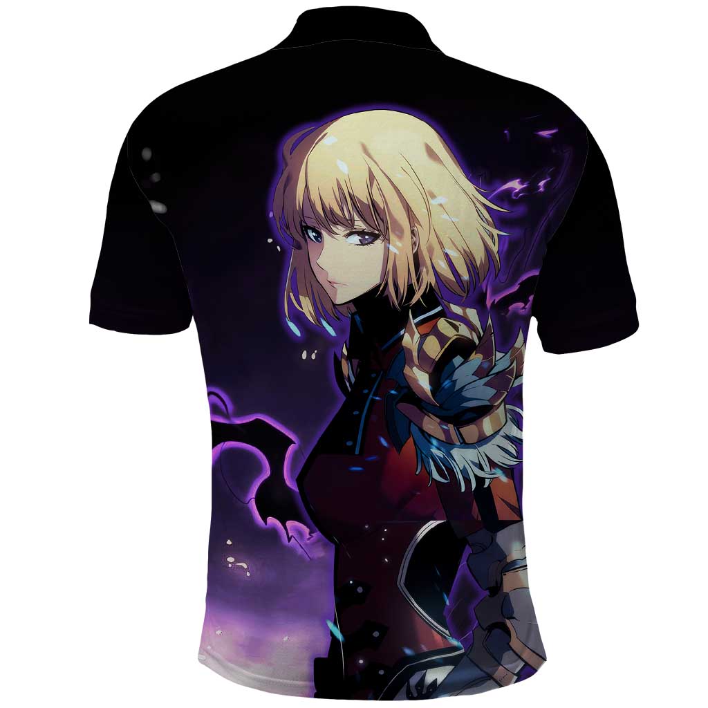 Cha Hae In - Solo Leveling Polo Shirt Anime Style