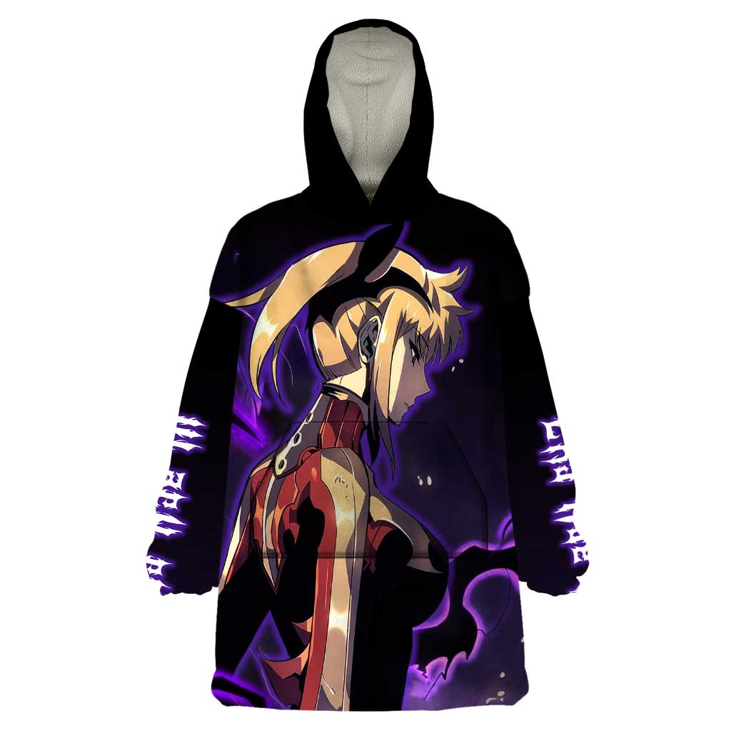 Cha Hae In - Solo Leveling Wearable Blanket Hoodie Anime Style