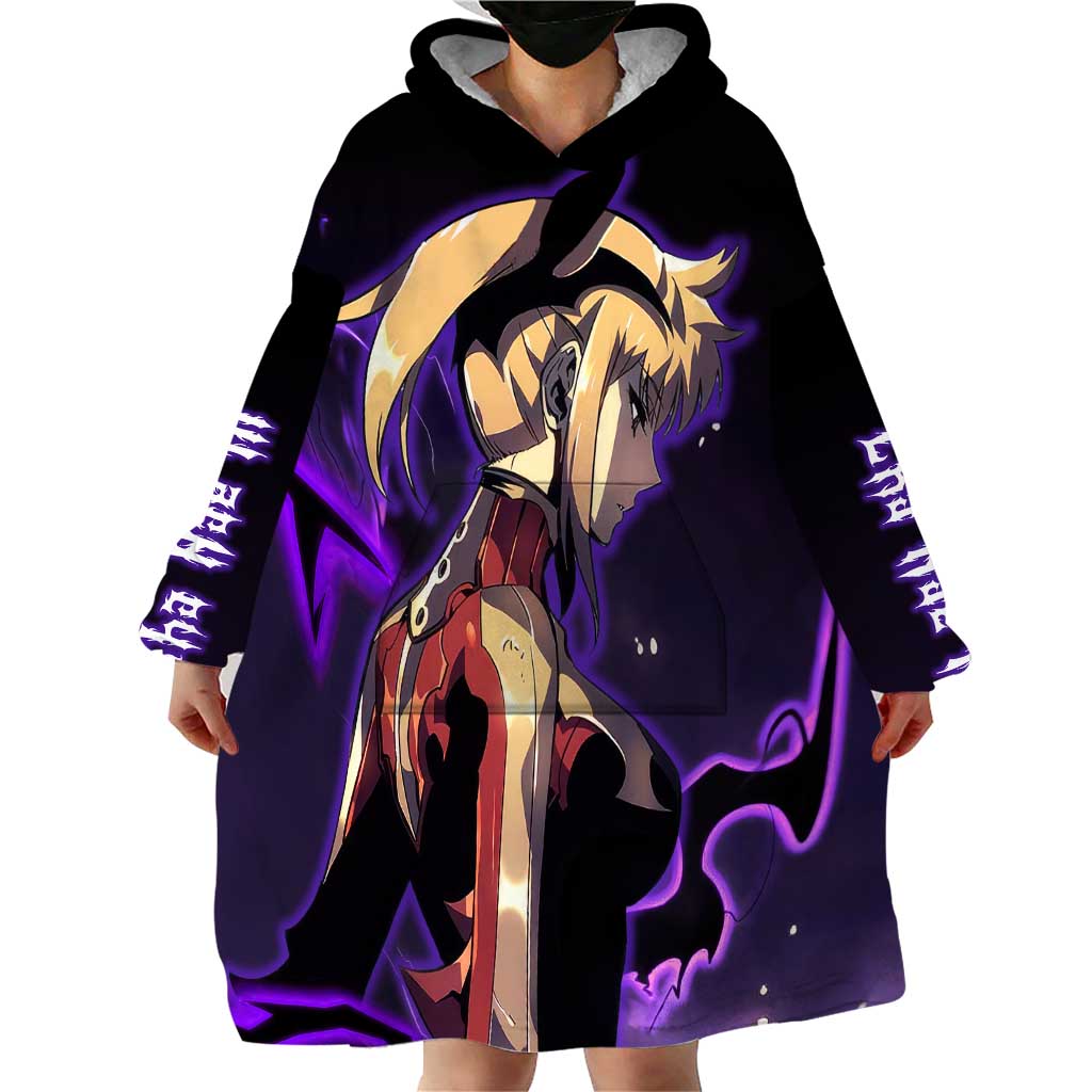 Cha Hae In - Solo Leveling Wearable Blanket Hoodie Anime Style