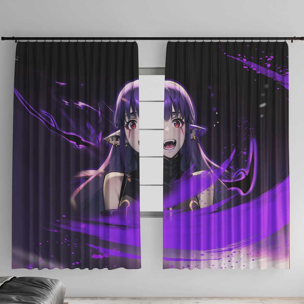 Esil Radiru - Solo Leveling Window Curtain Anime Style