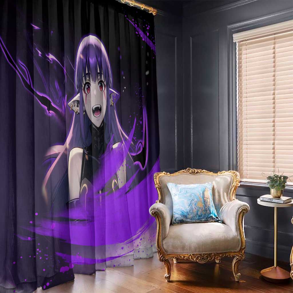 Esil Radiru - Solo Leveling Window Curtain Anime Style