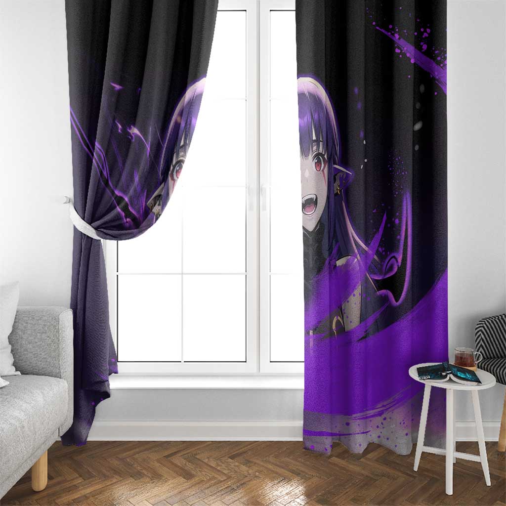 Esil Radiru - Solo Leveling Window Curtain Anime Style