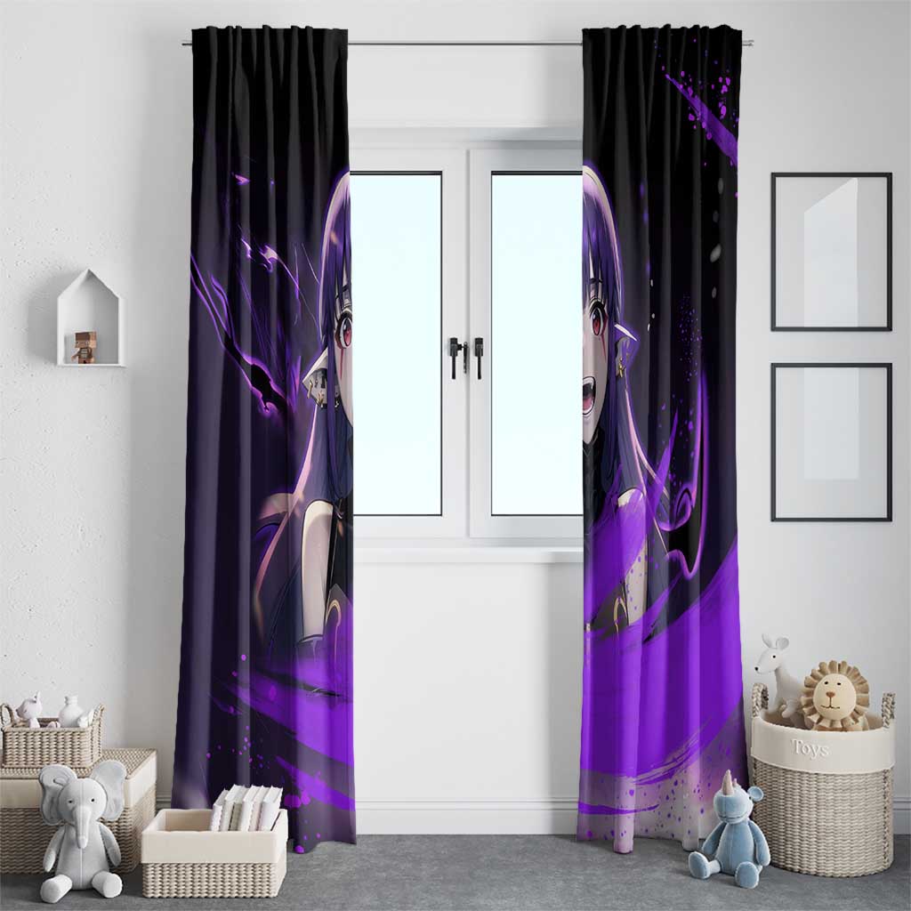 Esil Radiru - Solo Leveling Window Curtain Anime Style