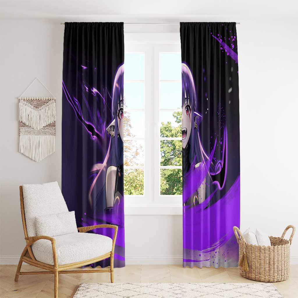 Esil Radiru - Solo Leveling Window Curtain Anime Style