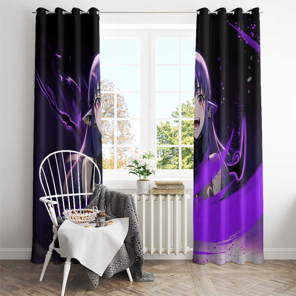 Esil Radiru - Solo Leveling Window Curtain Anime Style