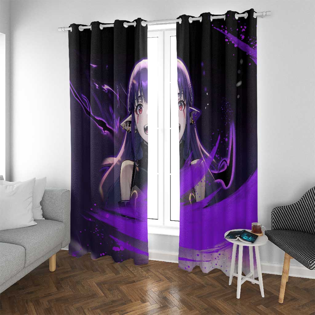 Esil Radiru - Solo Leveling Window Curtain Anime Style