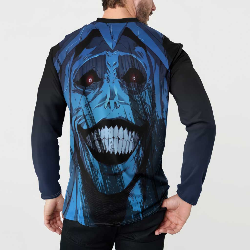 Statue of God - Solo Leveling Button Sweatshirt Anime Style