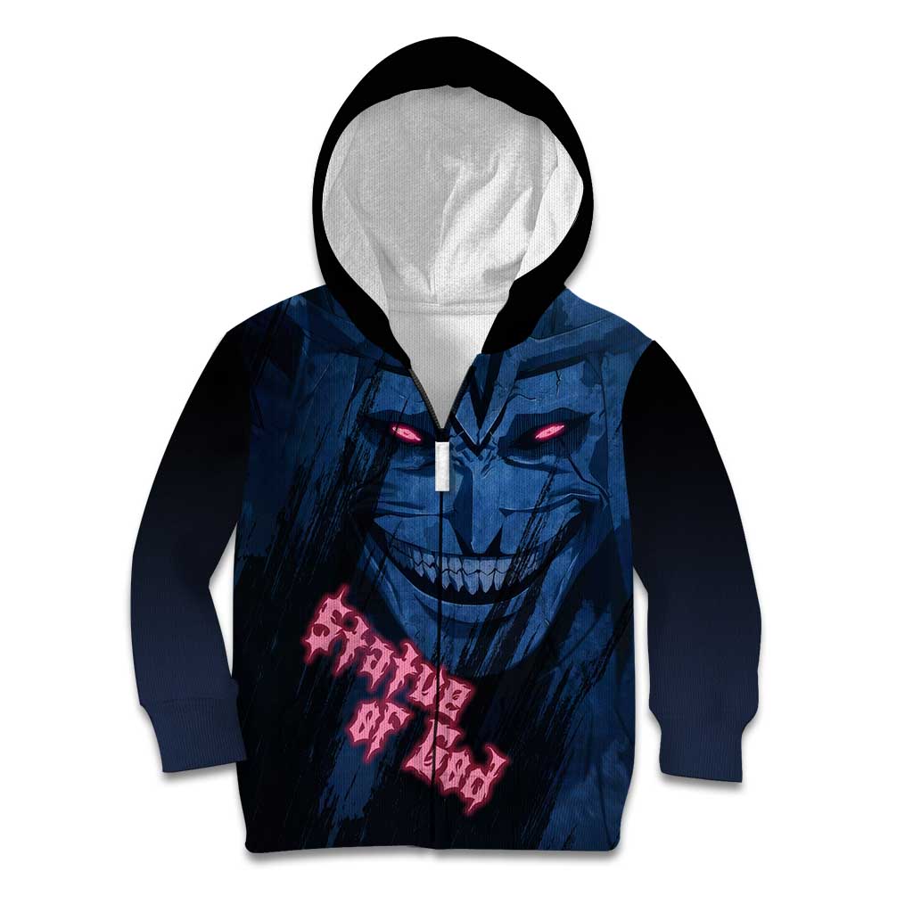 Statue of God - Solo Leveling Kid Hoodie Anime Style