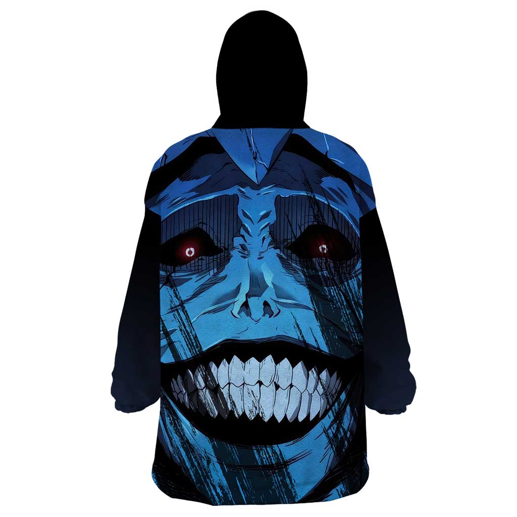 Statue of God - Solo Leveling Wearable Blanket Hoodie Anime Style