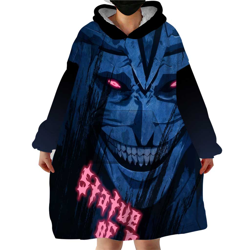 Statue of God - Solo Leveling Wearable Blanket Hoodie Anime Style