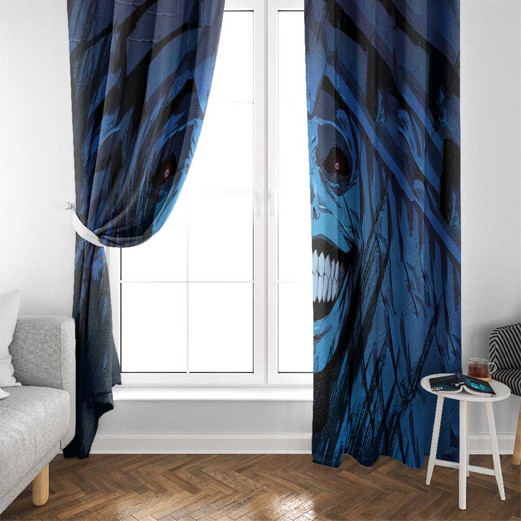 Statue of God - Solo Leveling Window Curtain Anime Style