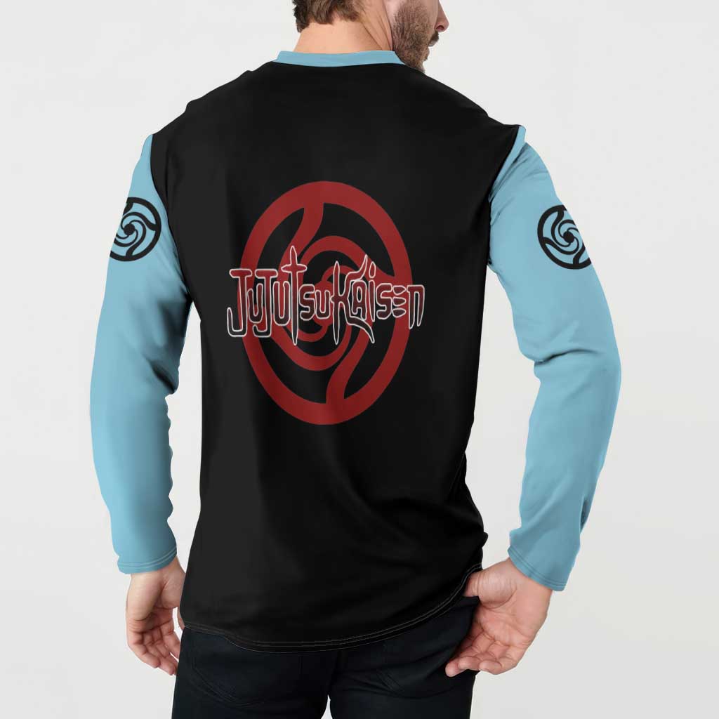 Yuta Okkotsu - Jujusu Kaisen Button Sweatshirt Anime Mix Manga Style