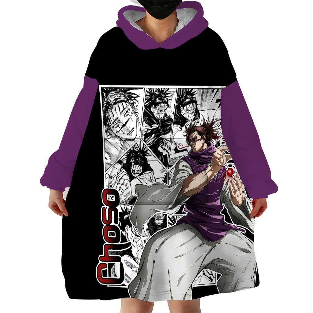 Choso - Jujusu Kaisen Wearable Blanket Hoodie Anime Mix Manga Style