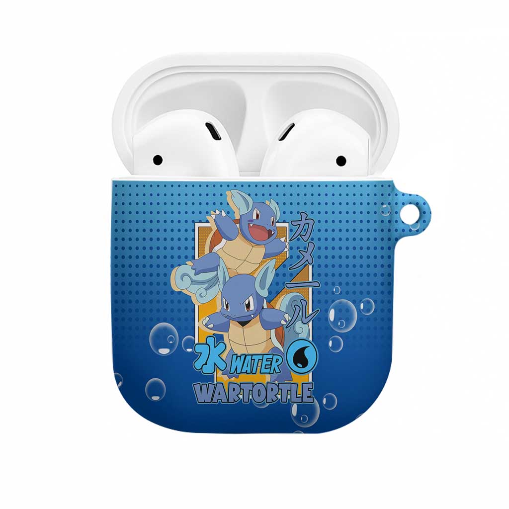 Wartortle Poké AirPods Case with Water Type Featuring Strong and Playful Design - The Mazicc