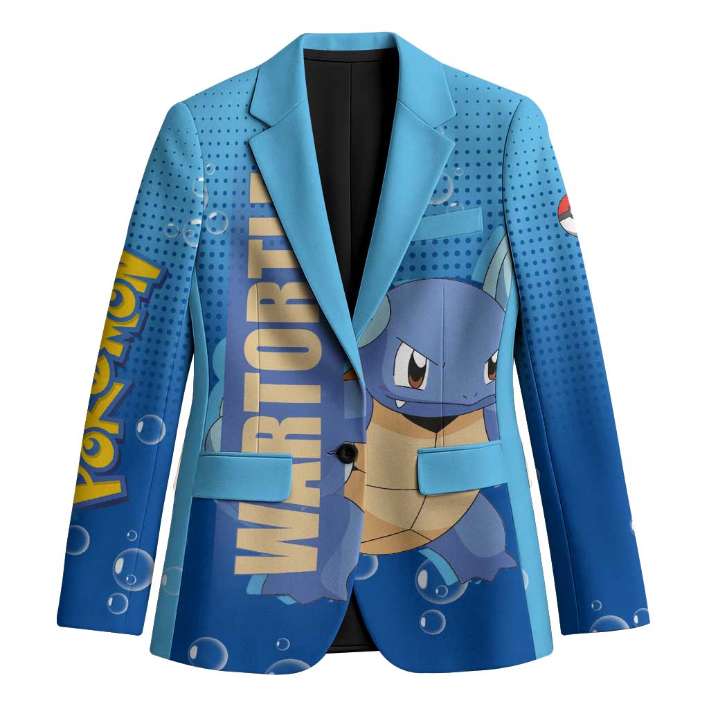 Wartortle Poké Blazer with Water Type Featuring Strong and Playful Design - The Mazicc