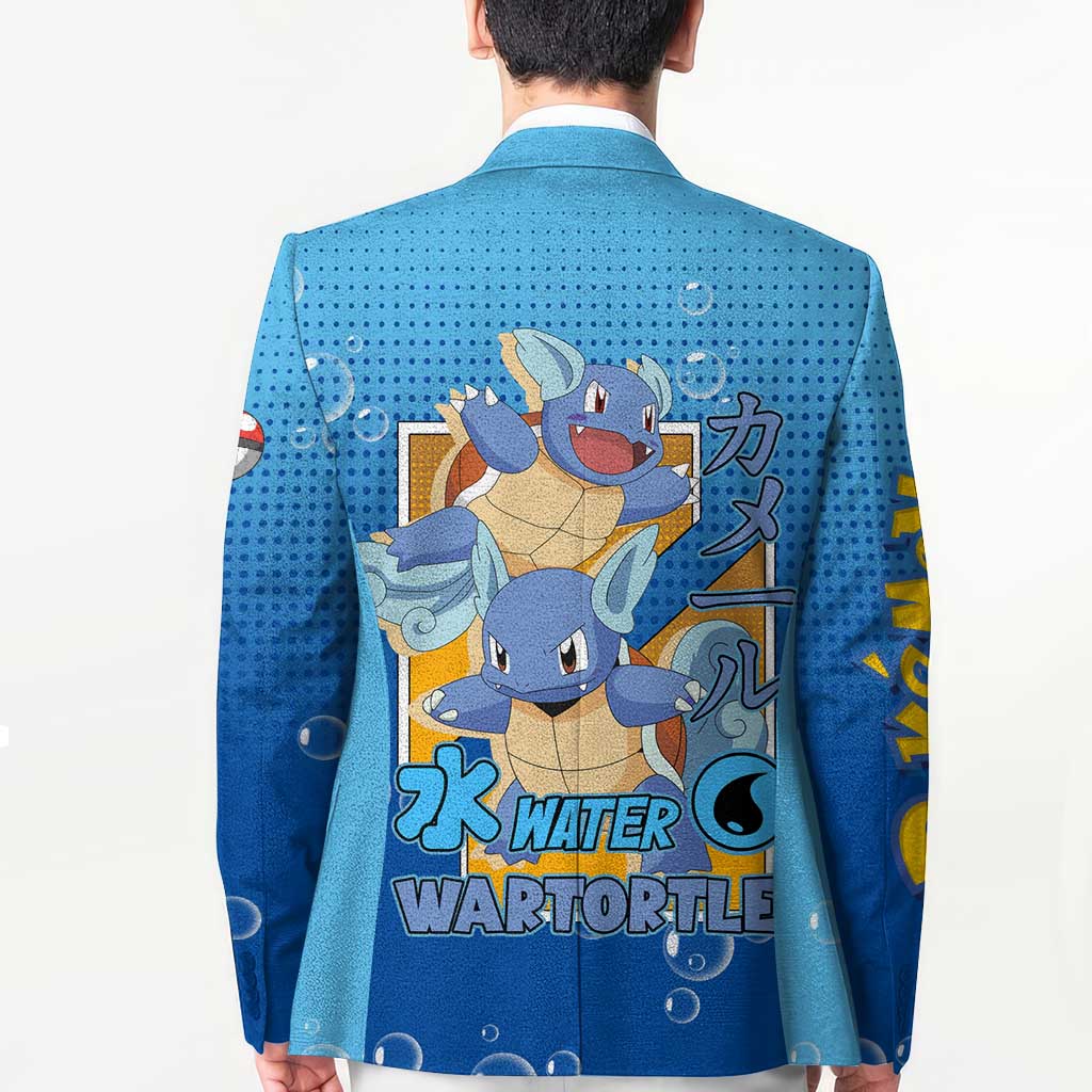 Wartortle Poké Blazer with Water Type Featuring Strong and Playful Design - The Mazicc