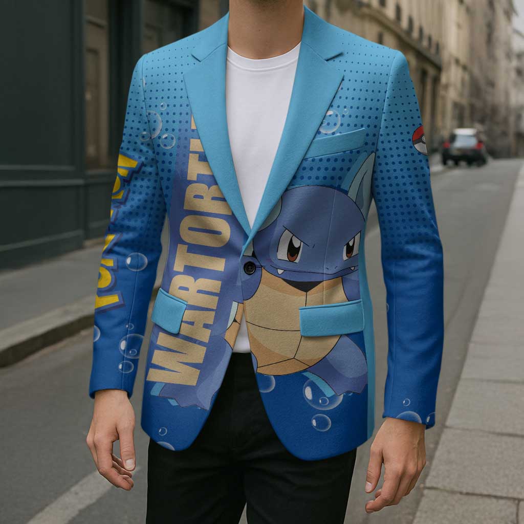 Wartortle Poké Blazer with Water Type Featuring Strong and Playful Design - The Mazicc