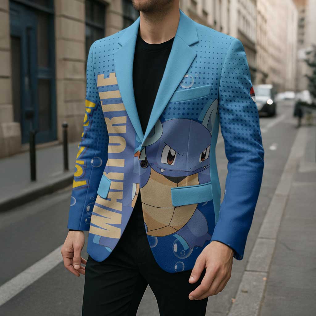 Wartortle Poké Blazer with Water Type Featuring Strong and Playful Design - The Mazicc